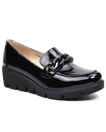 Pantofi dama JIJI30080A 01 L negru lac