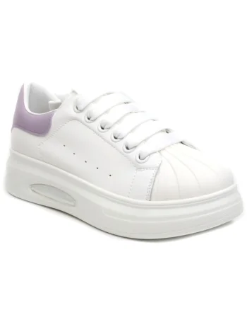 Sneakers dama T2653 WHITE/LAVAND