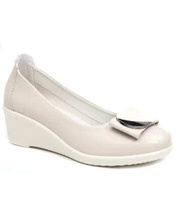 Pantofi dama 85 11 crem,, Bej