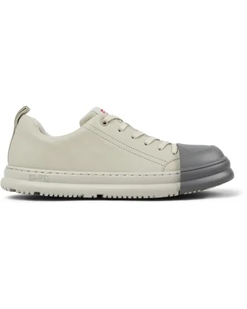 Pantofi sport low-cut de piele Junction Runner, Gri