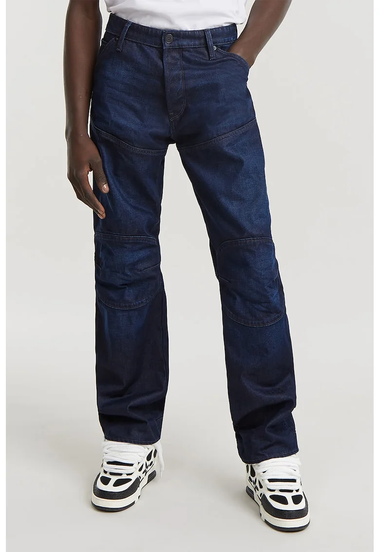 Blugi relaxed fit, Bleumarin
