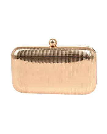 Geanta plic cu bareta lant detasabila, Roz pastel/Auriu rose