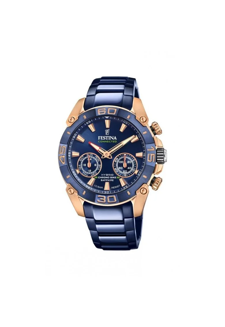Ceas  Hybrid Connected Special Edition 2021, 20549/1, Otel, Albastru
