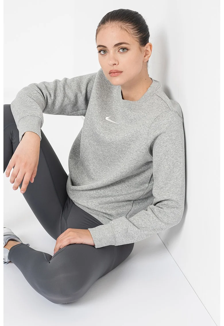 Bluza de trening lejera cu captuseala calduroasa Phoenix, Alb/Gri melange