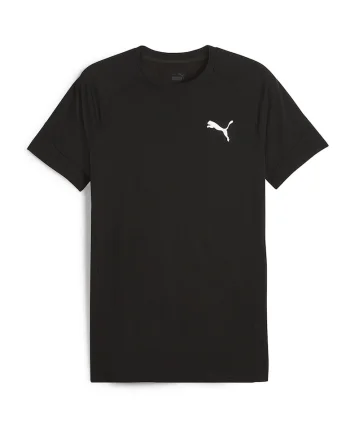Tricou cu logo Evostripe, Negru