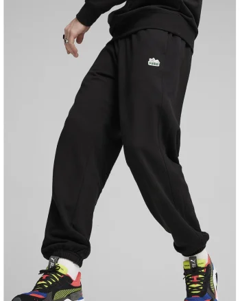 Pantaloni de trening For The Fanbase, Negru