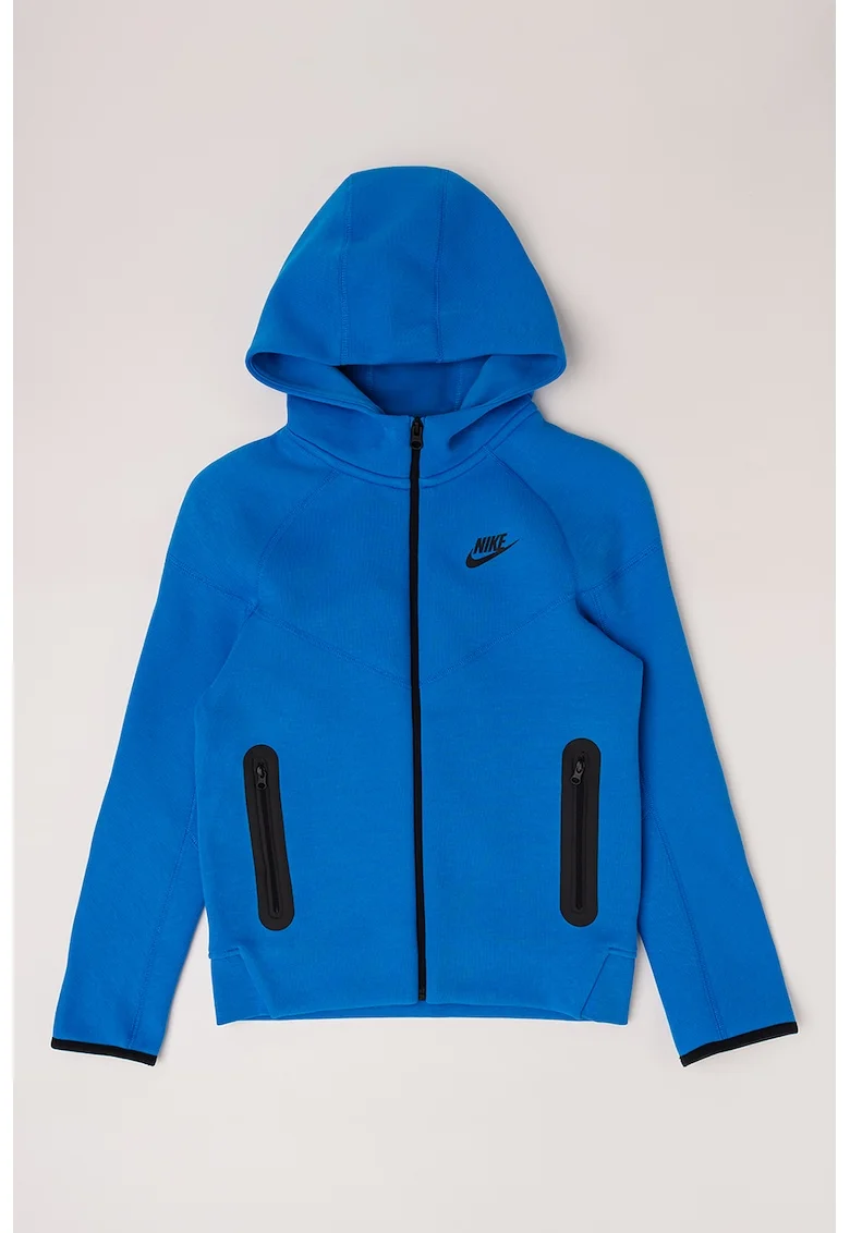 Hanorac cu maneci raglan Tech, Blue Royal