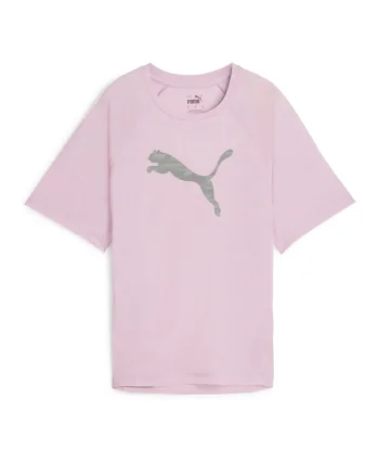 Tricou relaxed fit Evostripe, Lila