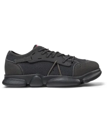 Pantofi sport cu insertii de plasa Karst 23759, Negru/Gri