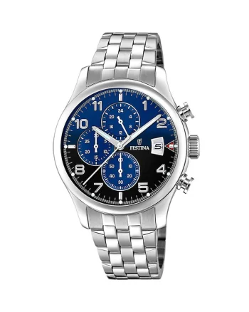 Ceas barbatesc  Quartz, 43mm, 10ATMdsazxfff, Albastru
