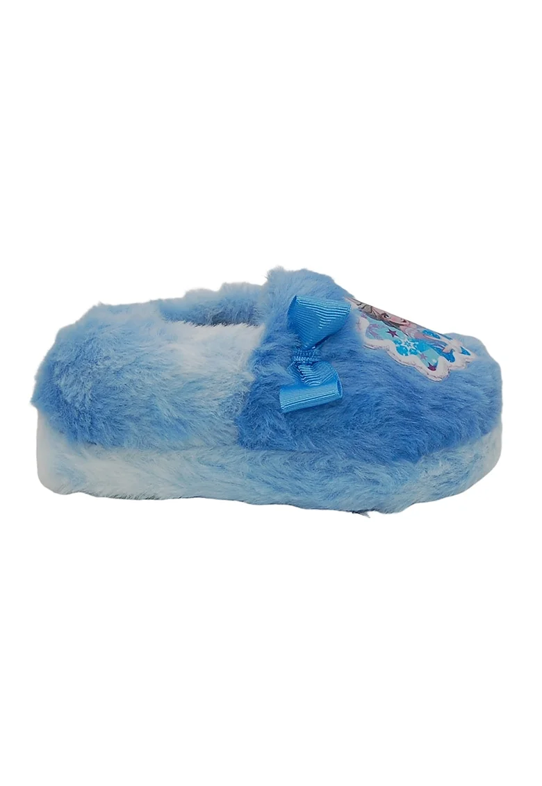 Papuci cu imprimeu Frozen, Albastru deschis