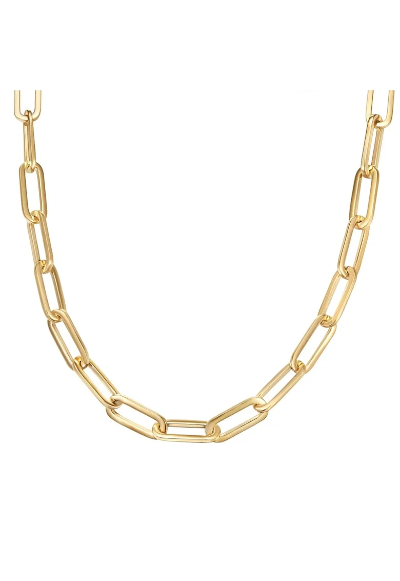 Colier placat cu aur de 14K, Auriu