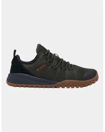 Pantofi sport cu detalii din piele intoarsa Fairbanks, Verde inchis