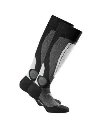 Rohner basi, Set de sosete unisex lungi pana la genunchi, pentru ski 174125 - 2 perechi, Gri