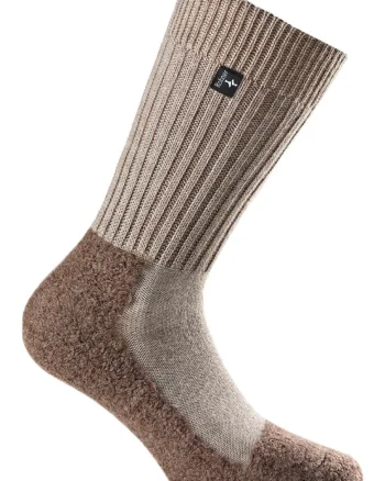Sosete lungi unisex pentru trekking 174121, Bej