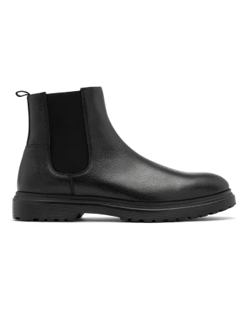 Rylko, Ghete Chelsea de piele Jose, Negru