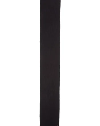 Fular striat din bumbac si casmir, Negru