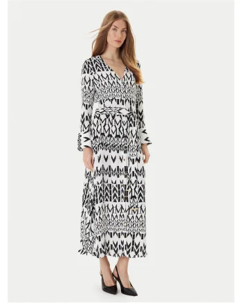 Rochie Camasa dama  alb/negru