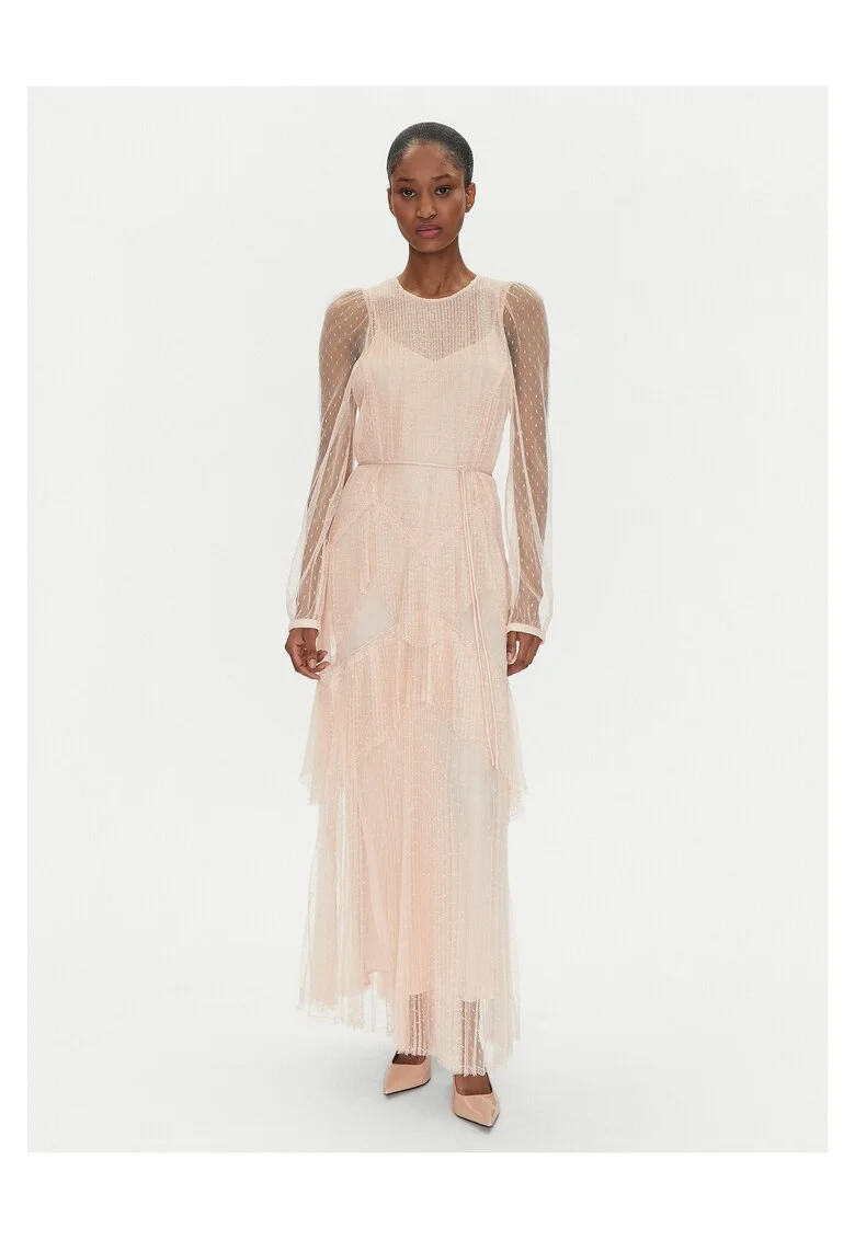 Rochie de vara dama  roz deschis