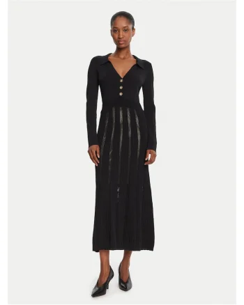 Rochie tricot de dama  negru