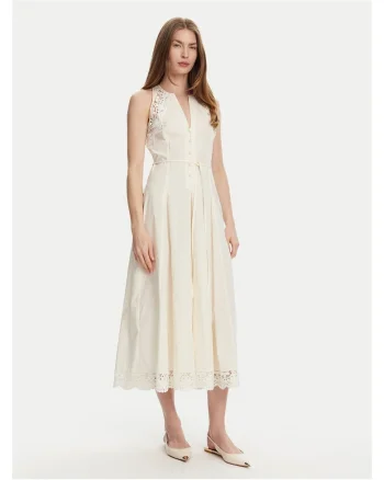 Rochie de cocktail  ecru, dama