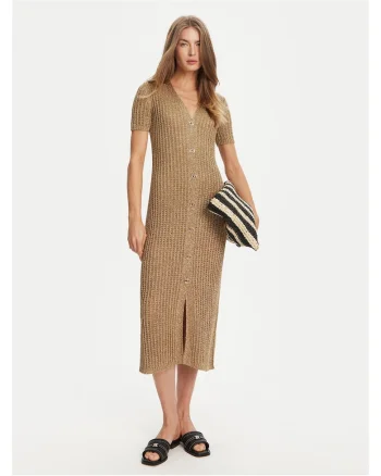 Rochie tricotata  bej