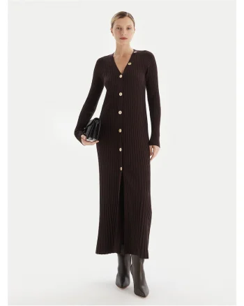 Rochie tricotata  maro, dama