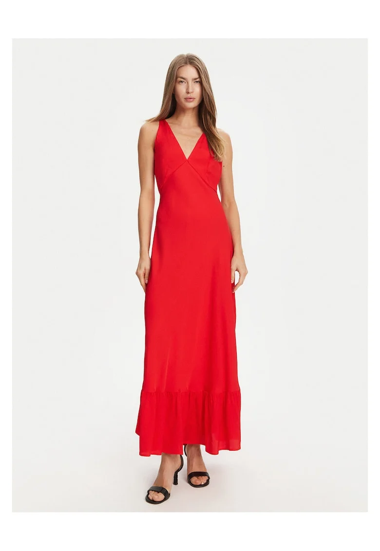 Rochie de seara de dama  rosu