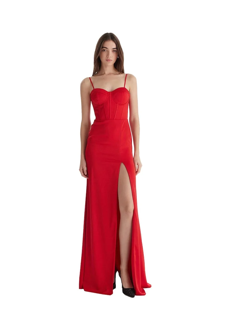 Rochie de seara,  Rosu