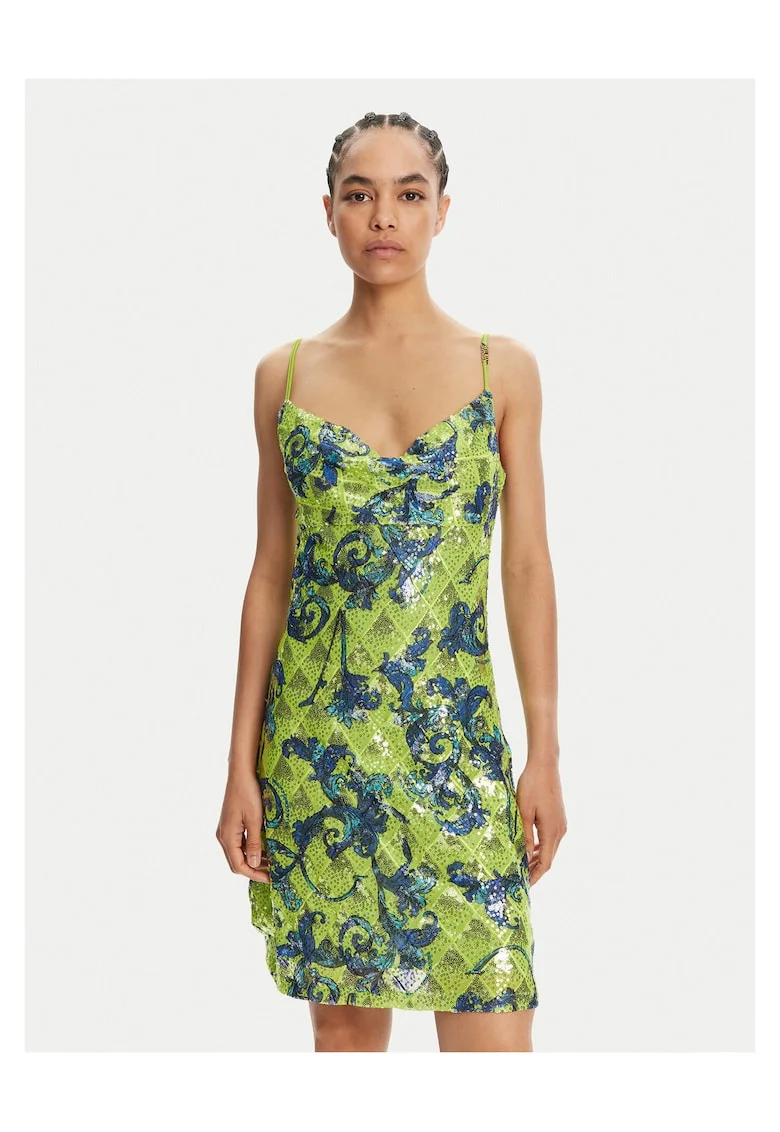 Rochie de cocktail,  verde