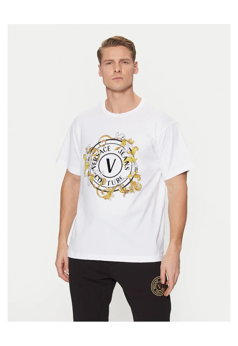 Tricou bumbac,, Alb