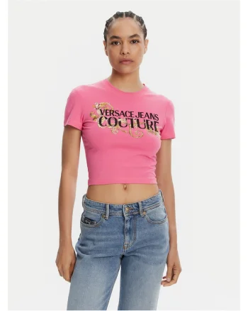 Tricou dama  culoarea roz, bumbac