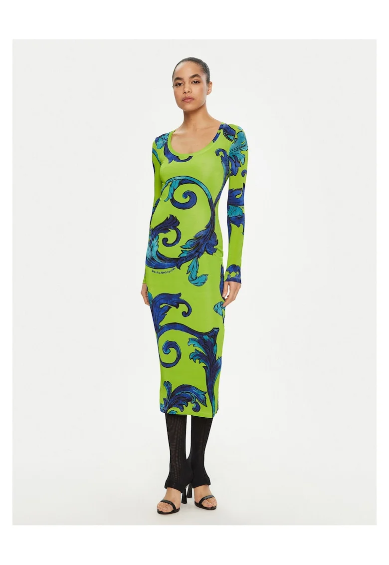 Rochie casual dama  colorata, verde