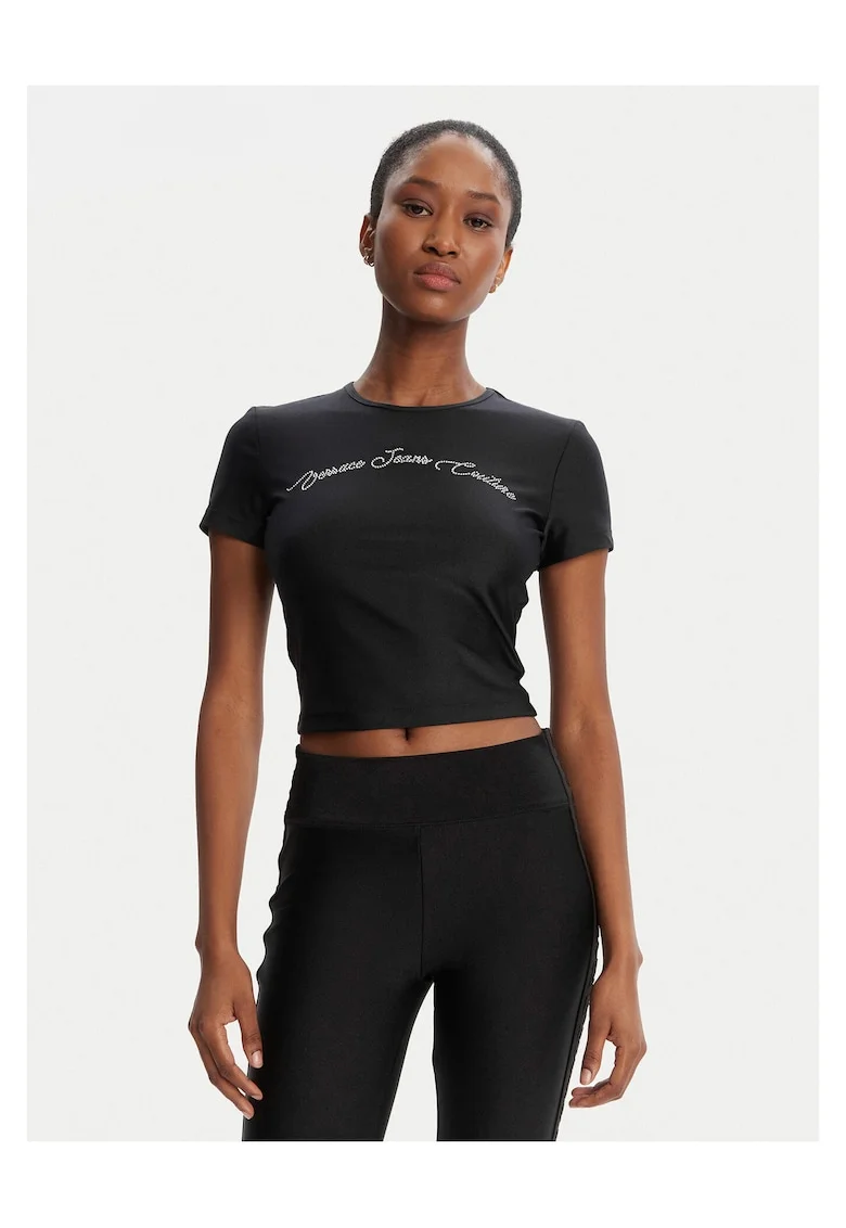 Tricou scurt pentru dama,  Negru