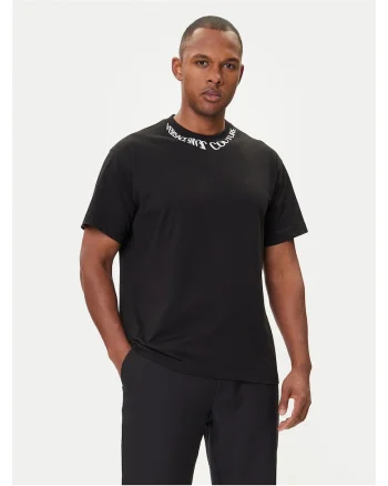 Tricou barbati  negru, bumbac, simplu