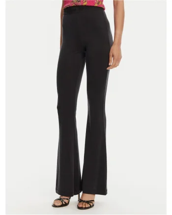 Pantaloni evazati pentru dama  negru
