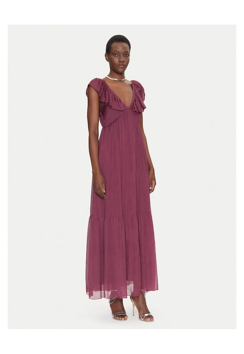 Rochie de vara,  visiniu, femei