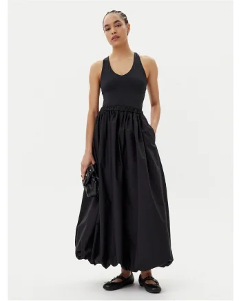 Fusta maxi  negru, femei