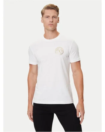 Tricou barbatesc,  alb, bumbac