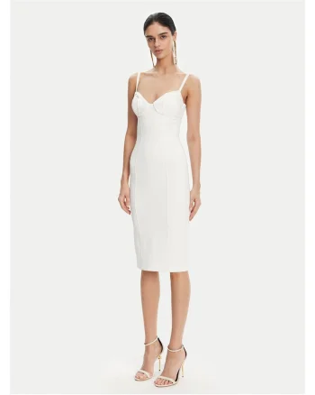 Rochie de cocktail  alb