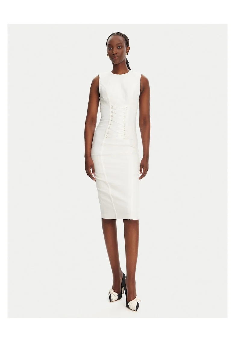 Rochie de cocktail,  alb