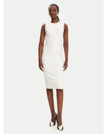 Rochie de cocktail,  alb