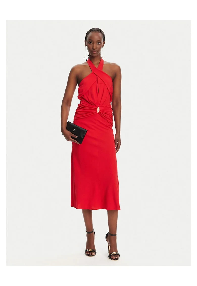 Rochie de cocktail dama  rosu