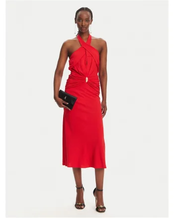 Rochie de cocktail dama  rosu