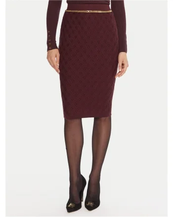 Fusta creion dama  bordeaux