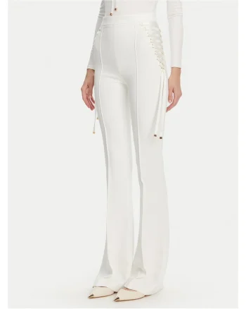 Pantaloni eleganti pentru dama  alb