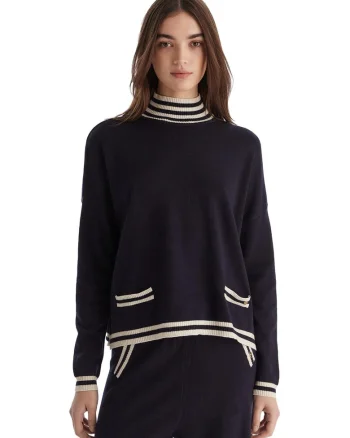 Pulover pentru dama  bleumarin