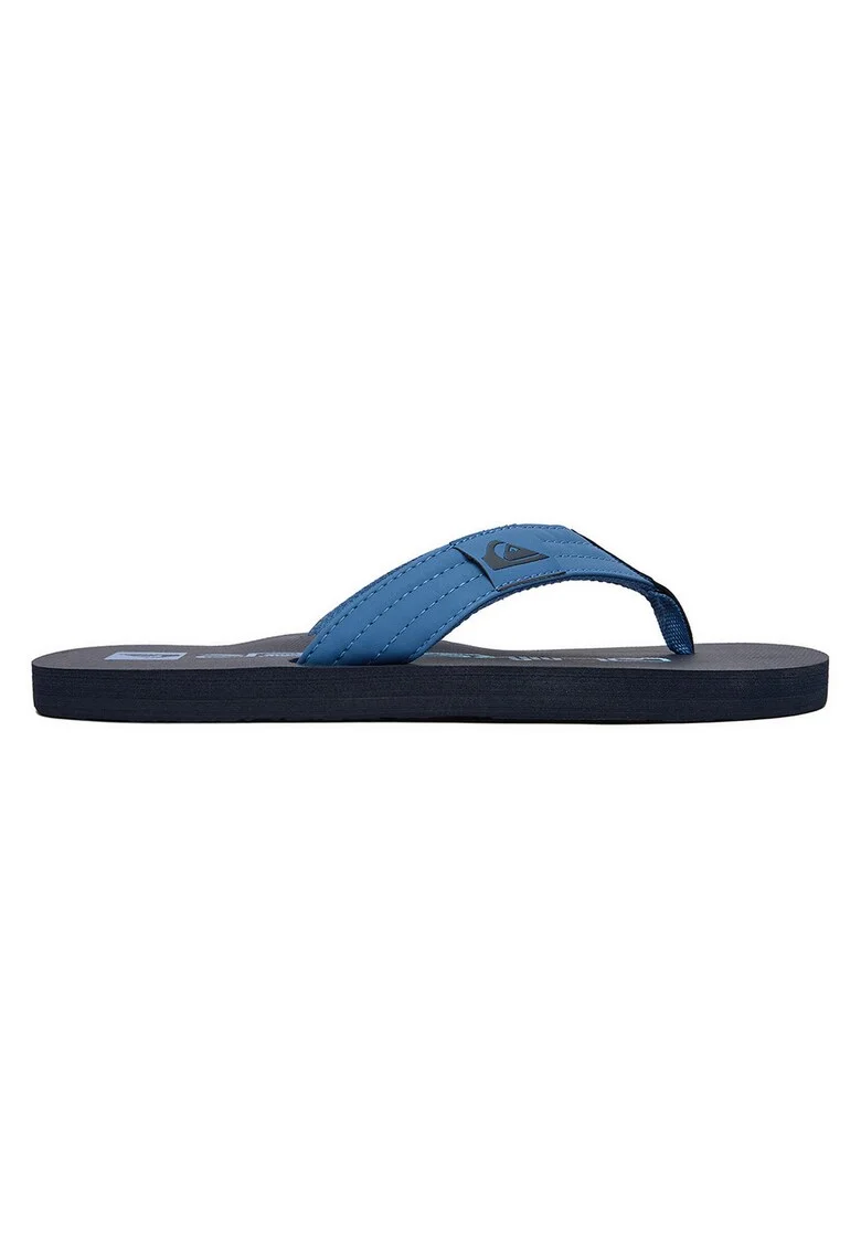 Slapi Barbati  Albastru, Piele ecologica, Material interior sintetic,