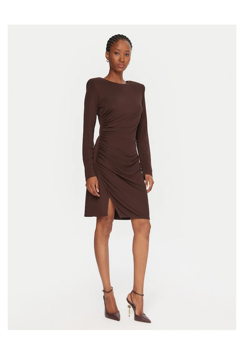 Rochie de cocktail,  maro, femei,