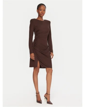 Rochie de cocktail,  maro, femei,